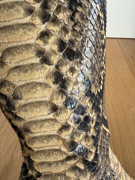 Botas vintage SENDRA em pele de cobra