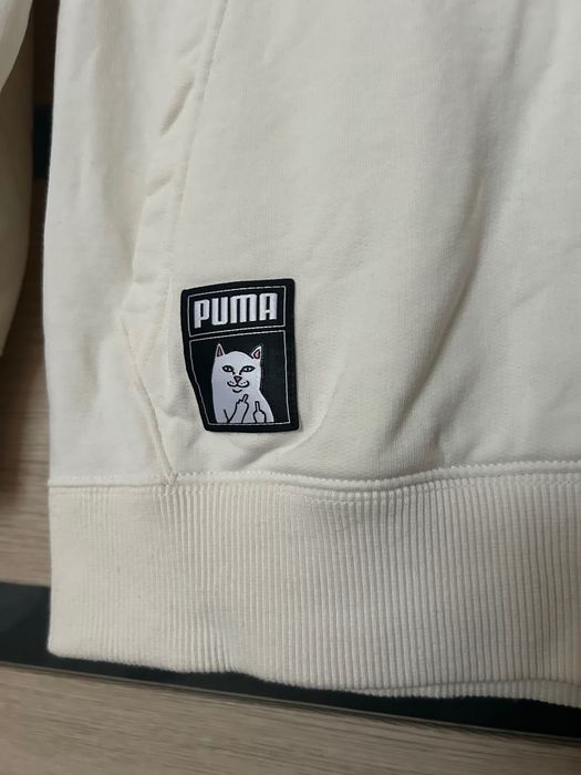 Худі білий Ripndip x Puma розмір XS молочний