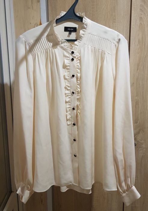 Дизайнерская шёлковая блузка, рубашка ME+EM Оригинал