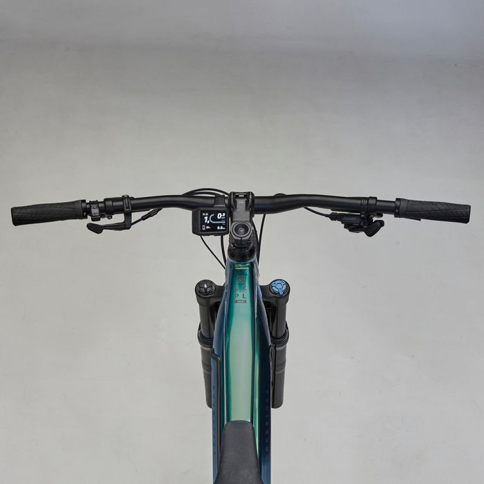 Bicicleta BTT elétrica semirrígida 29" E-EXPL 700 Verde