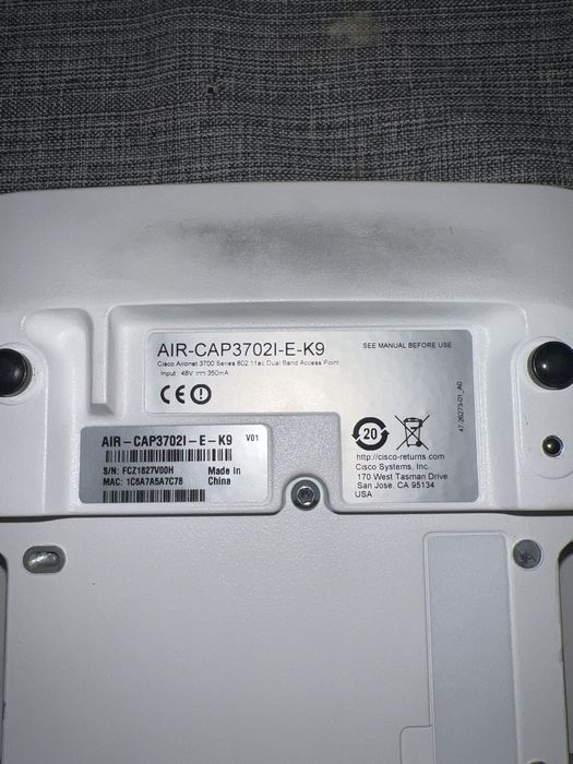 Access Point Cisco 3702i