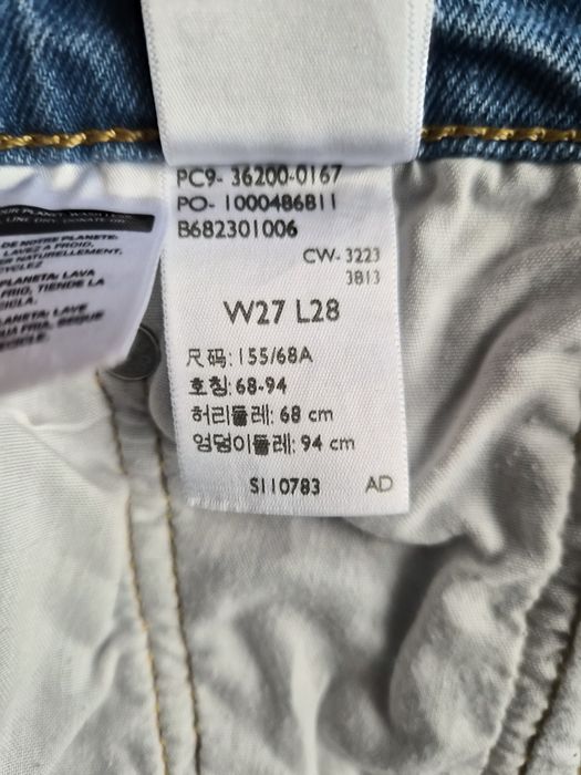 Jeansy Levi's 501 Crop Straight Leg, rozm. 27x28