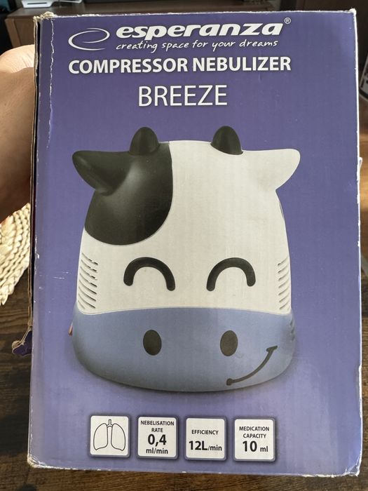 Inhalator nebulizator pneumatyczny ESPERANZA ECN001 Breeze
