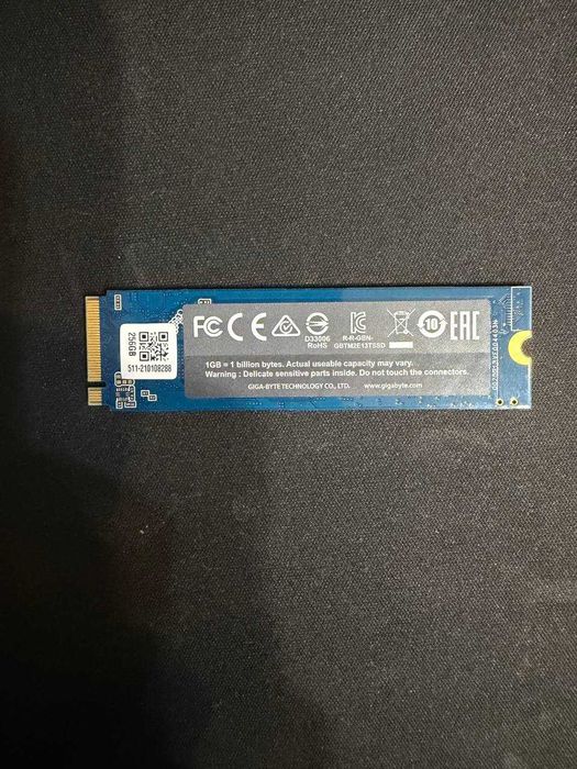 SSD m2 2280 256gb GIGABYTE (GP-GSM2NE3256GNTD)