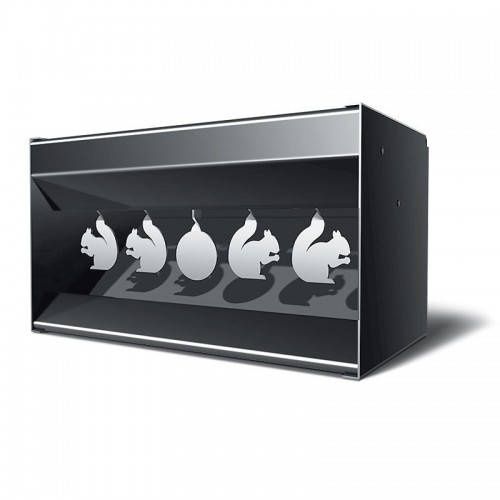 Мини-тир подвижная мишень улавливатель пулек самовзводящаяся "белки"