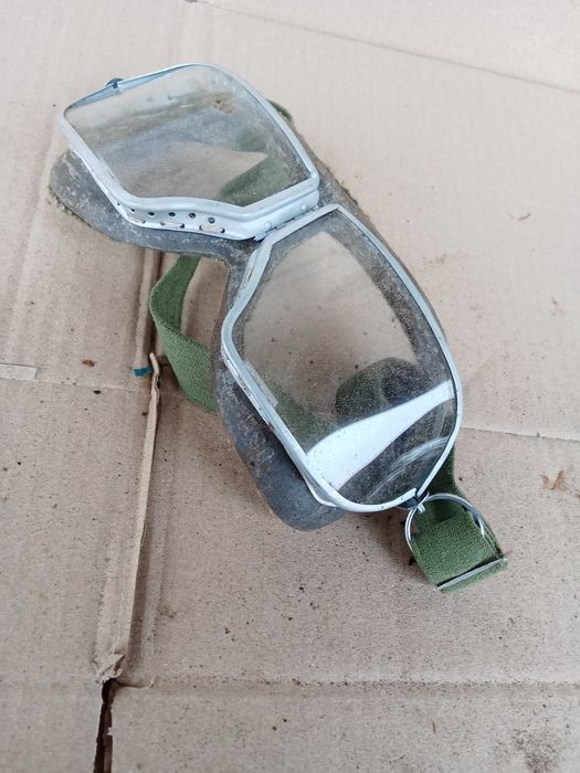 Очки защитные, лётчика-мото,ретро