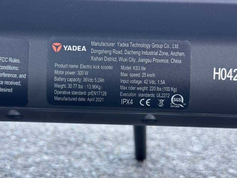 Новий Електро самокат 600w