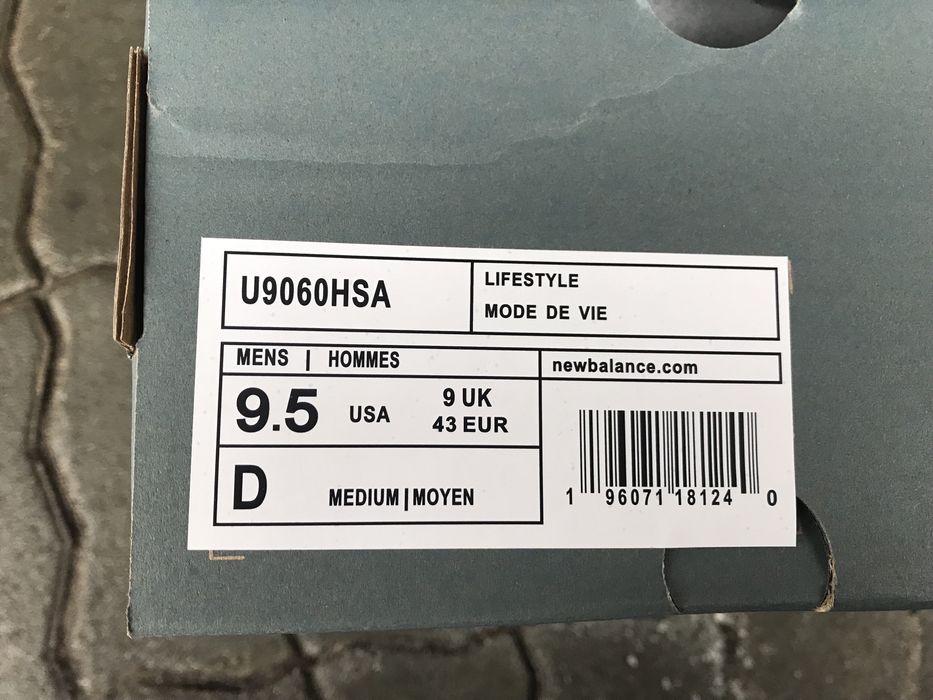 Кросівки New balance 9060 Light Grey 40-45 в наяності.