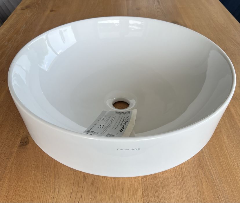 Catalano Green umywalka 48 cm okrągła biała 148AGR00 nieużywana
