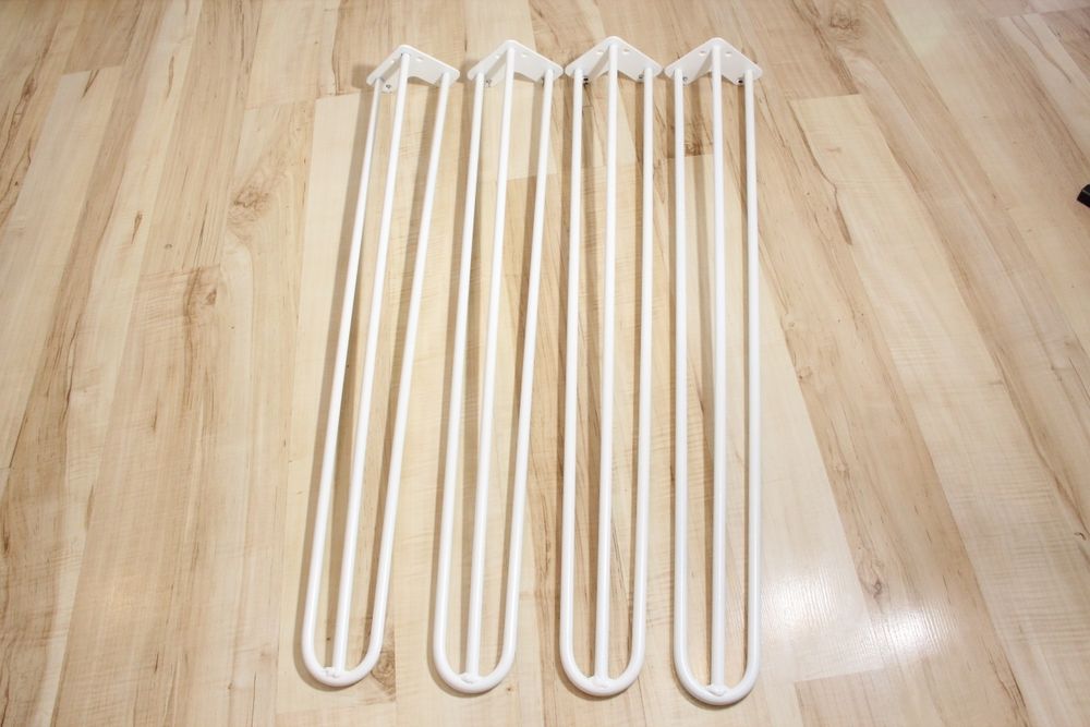 Nogi do stołu 72cm biały mat