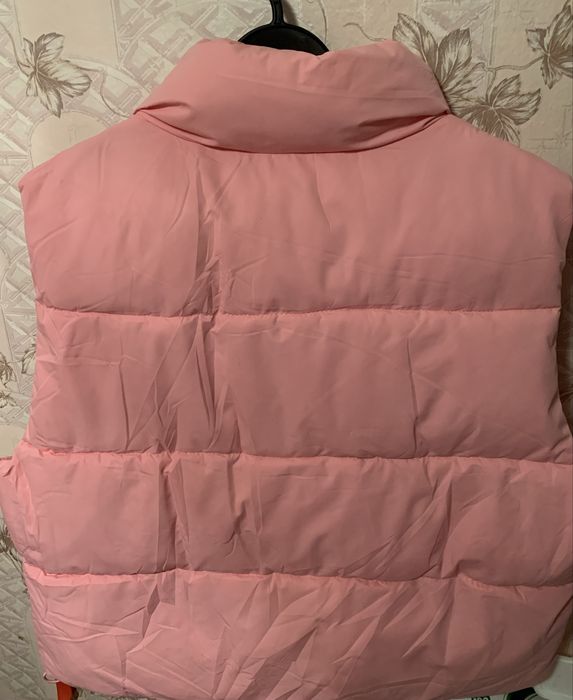 Жилетка ніжно рожева