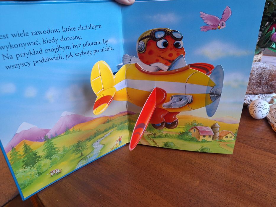 Książka 3D dla dzieci - Praca - ruchome obrazki - NAJTAniej !!!