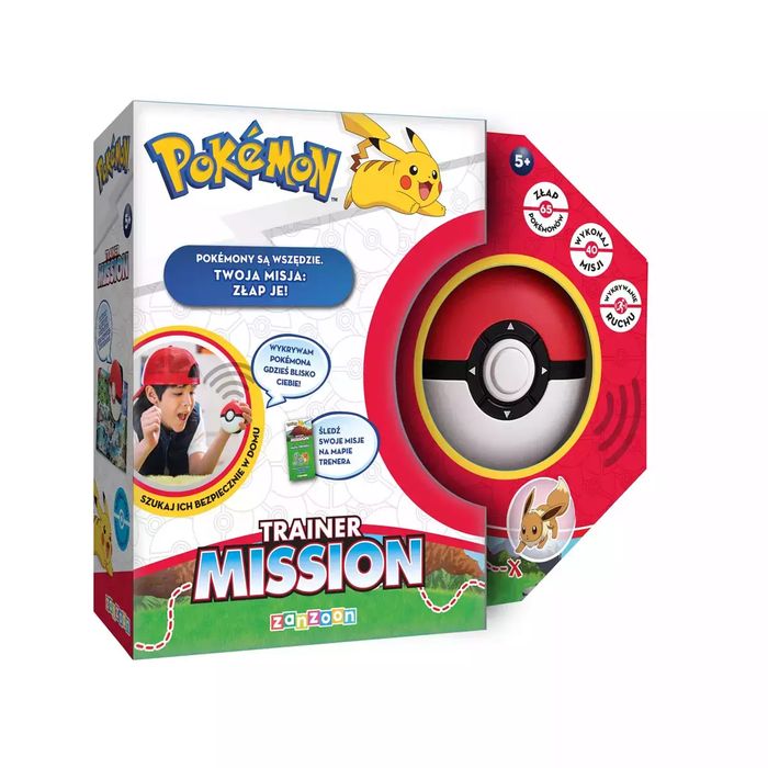 POKEMON Trainer Mission, gra. Zanzoon