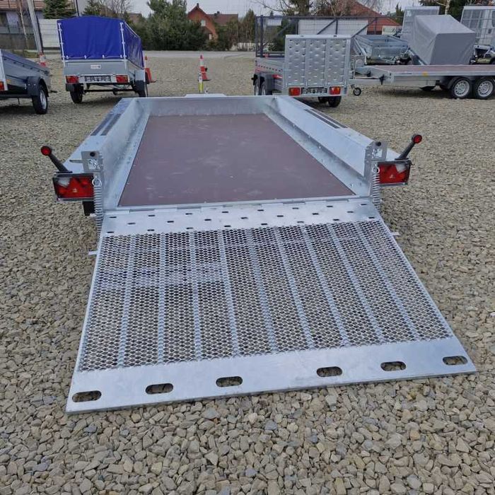 Przyczepa TEMARED BUILDER 3 4018/3 do przewozu koparki pod minikoparkę 2026
