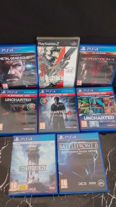 Vendo coleção de jogos PlayStation PS4 / PS5