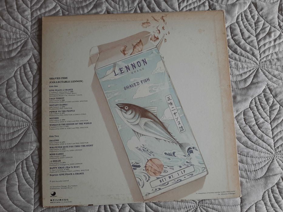 John Lennon/Plastic Ono Band - Shaved Fish - Japão - Vinil LP