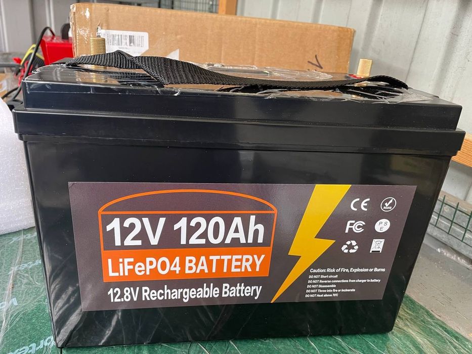 Аккумулятор литий-железо-фосфатный LiFePO4 120Ah 12,8V с индикатором