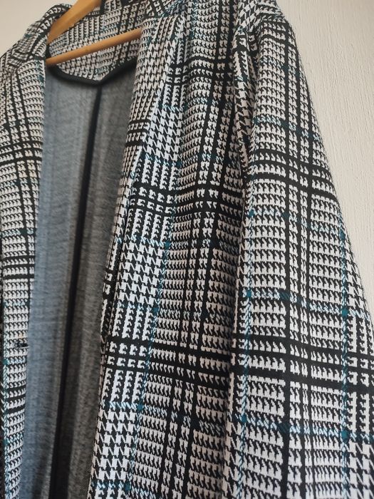 Кардиган оверсайз гусяча лапка