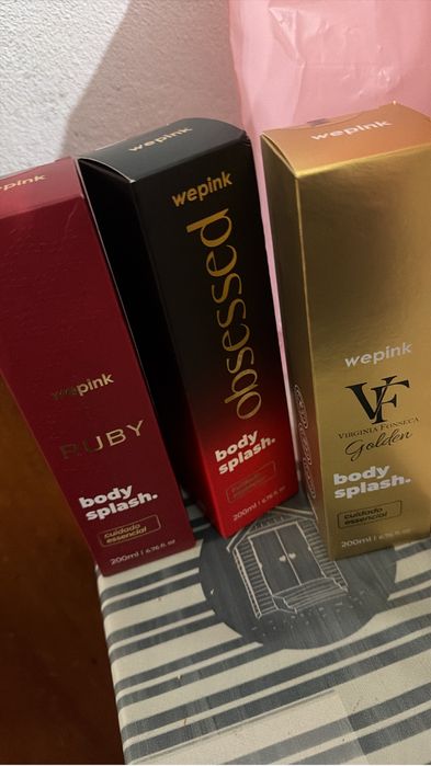 Wepink  perfumes e body splash
