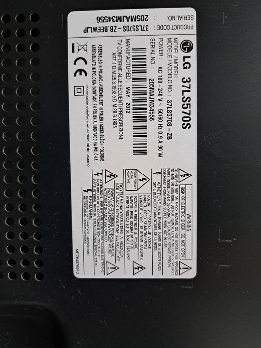 Telewizor LG 37 cali