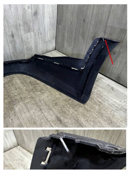 Бампер задний Audi A6 C8 Allroad ( 2019 2020 2021 ... 2023 г.) Спойлер