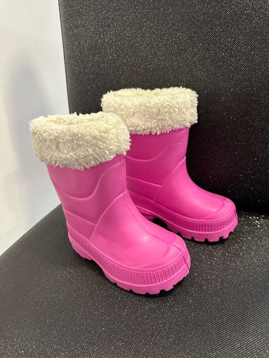 Botas de Cano Rosa Quentinhas Nº 22/23