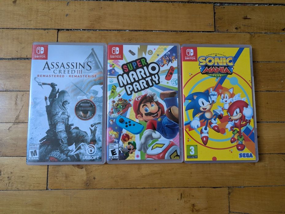 Картриджи для Nintendo Switch