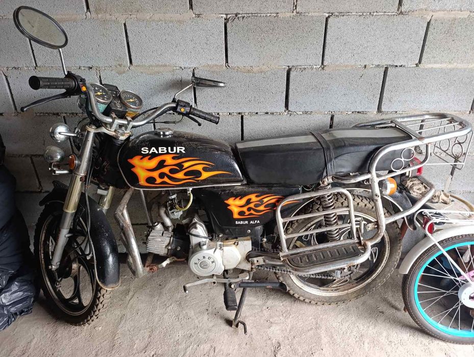 Мопед в хорошем состоянии.