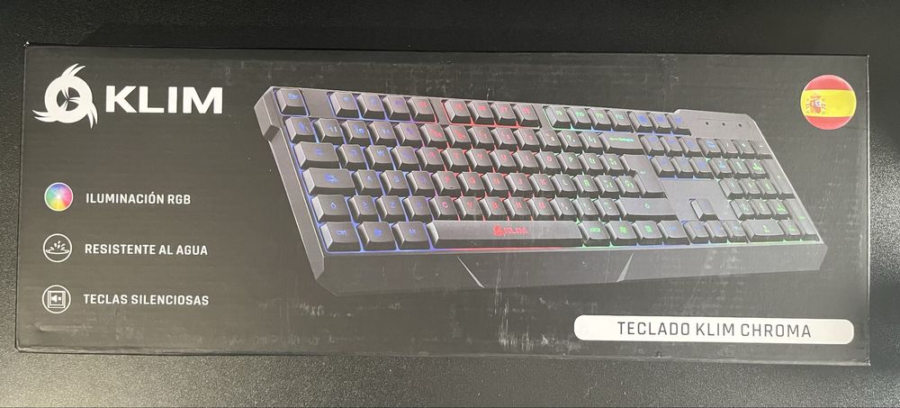 Teclado RGB KLIM espanhol