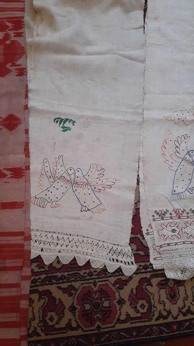 Домотканные полотно .рушники