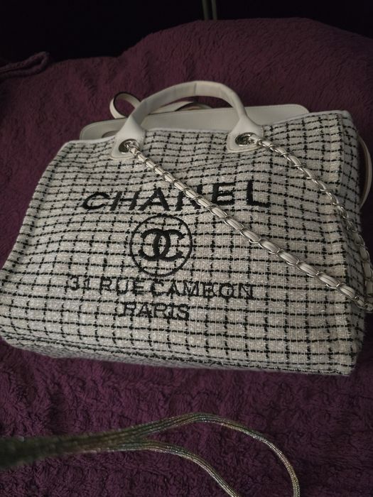 Mala tote bag branca