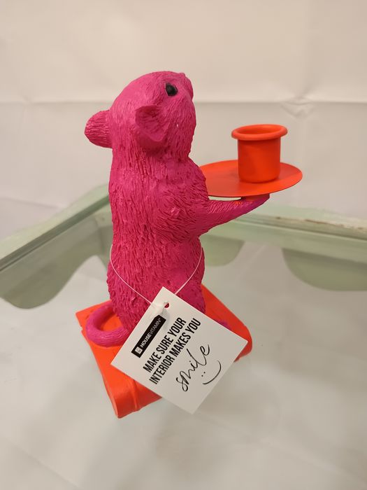 Castiçal em forma de rato - NOVO