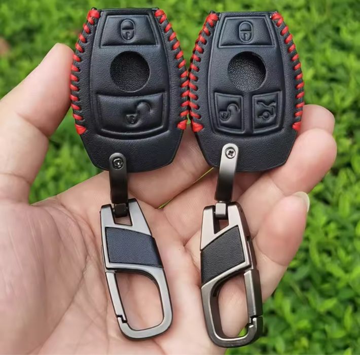 Шкіряний чехол для ключа рибки Mercedes-Benz