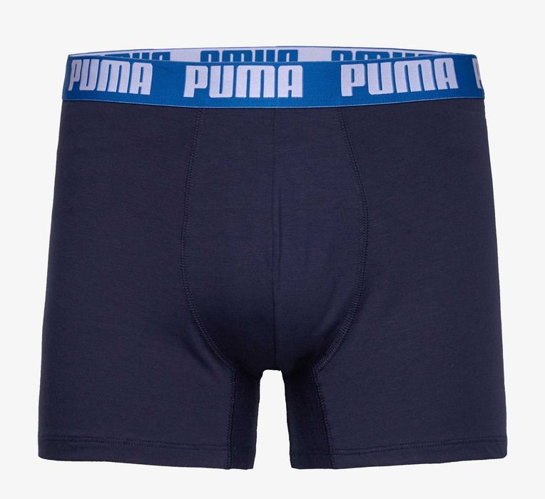 PUMA Bokserki męskie (3 sztuki) – Blue Combo – Rozmiar 170-176