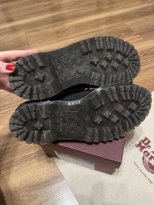 Buty półbuty skórzane zamszowe Dr. Martens 1461 bex suede 40 oksfordki