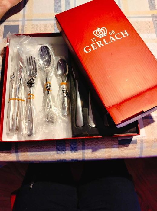 Sztućce Gerlach Flow komplet 24 elementy