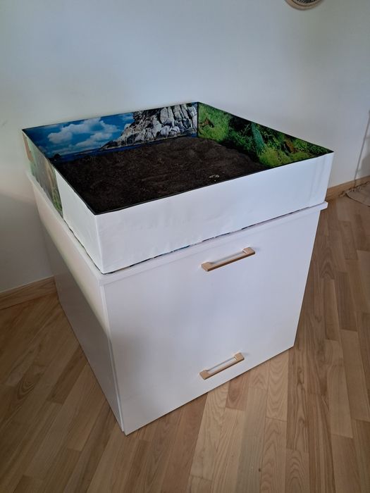 Terrarium z szafką