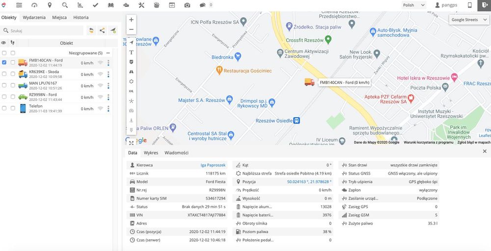 Lokalizator gps do samochodu monitoring auta lokalizacja aut e-TOLL