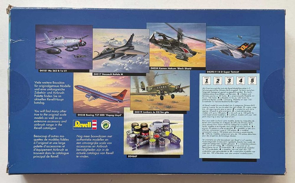 Revell_Dornier Do 18 G-1/D-2. ESc.1:72. Completo e como novo.