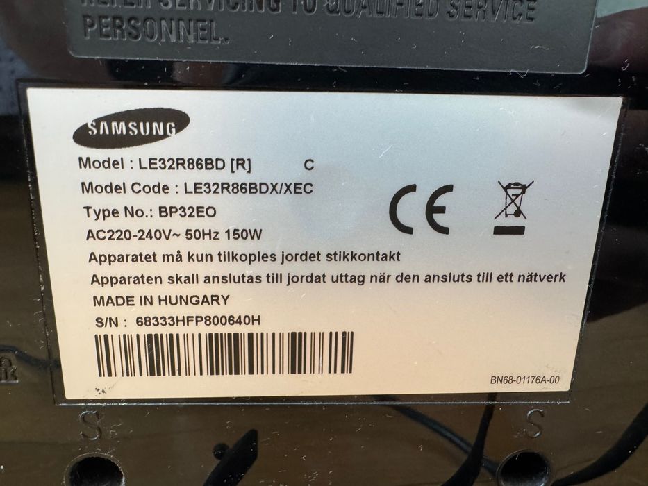 Телевізор samsung le32r86bd [R]