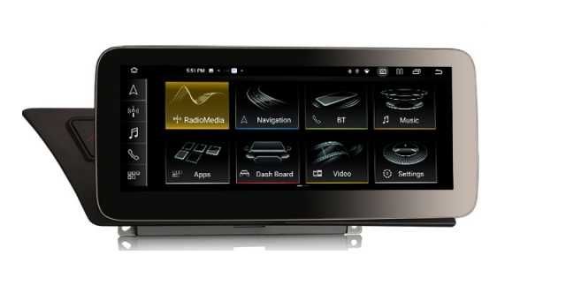 Radio FM RDS DAB+ CarPlay Android WiFi 4G MP3 MP4 GPS Audi A5 A4