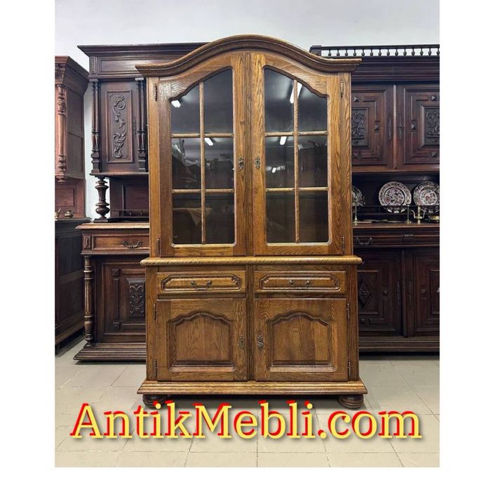 Дубова вітрина сервант дерево витрина меблі б у  4127