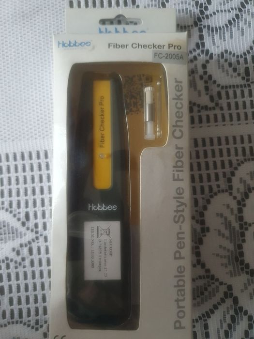 Triton Przenośna laserowa sprawdzarka włókien HOBBES Pro z adapterem 1