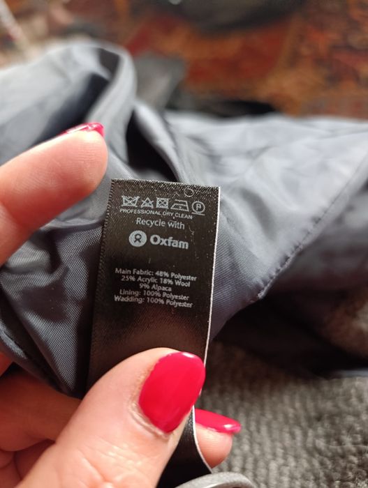 Płaszczyk damski czarny