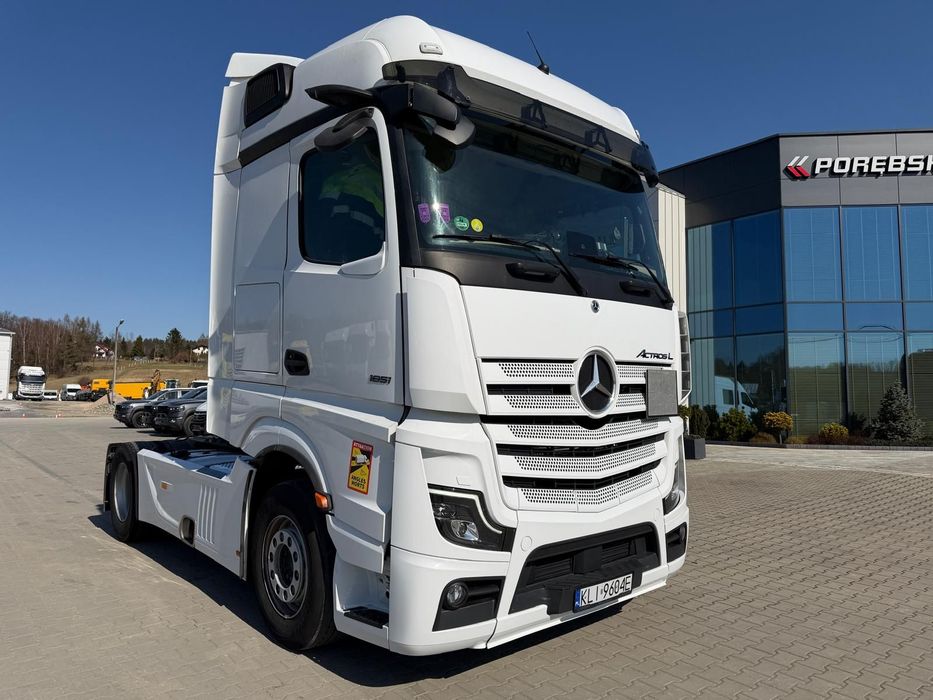 Mercedes-Benz ACTROS 1851 / GIGASPACE / RETAREDER OLEJOWY / KLIMATYZACJA POSTOJOWA / FULL /
