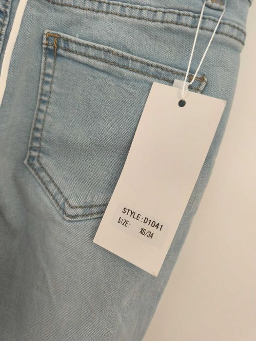 Jeans Spodnie XS 34 #wysokistan Regular Premium 65% #bawełna #cotton