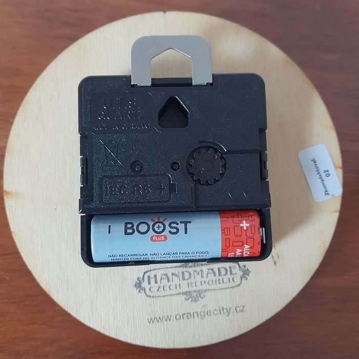 Relógio típico República Checa artesanal