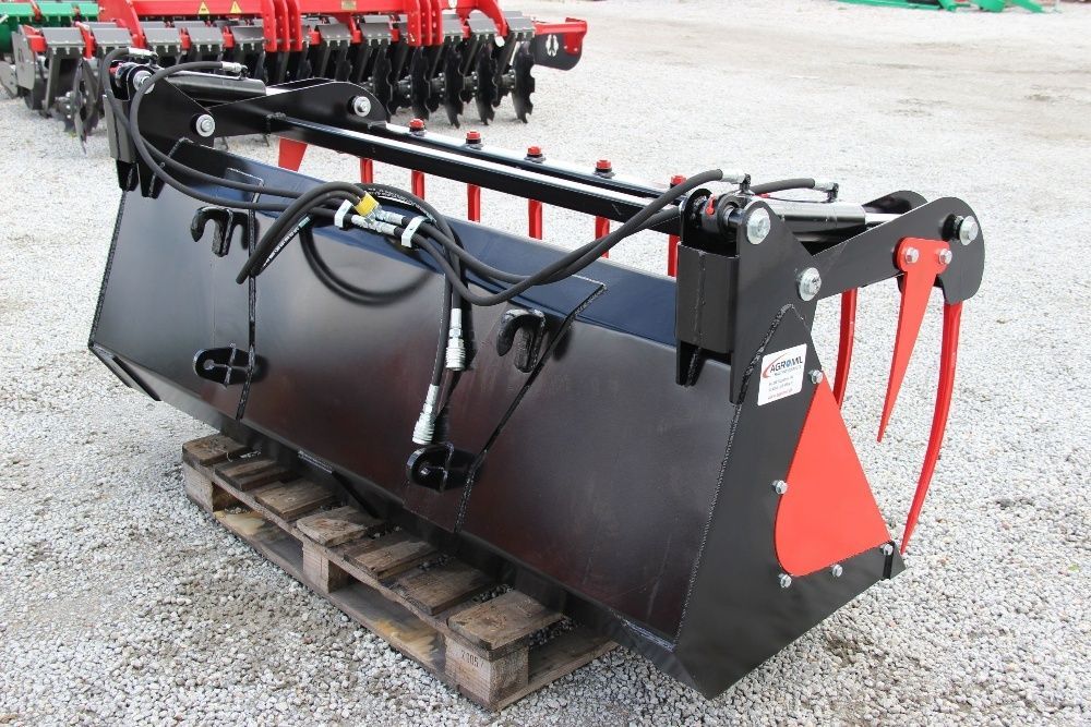 Łyżko-krokodyl szufla ładowacz czołowy Wol-Met euroramka 1,4m