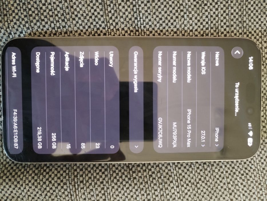 Spzedam Iphone 15 Pro Max