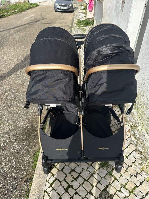 Carrinho de gemeos nunca usado